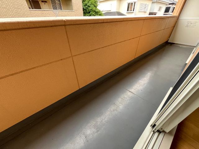 コムデソレイユ202号室 ベランダ