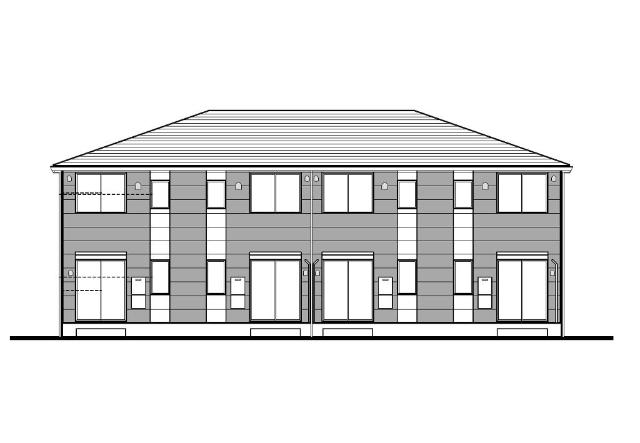 ラフィーネポルテ201号室 完成予想図