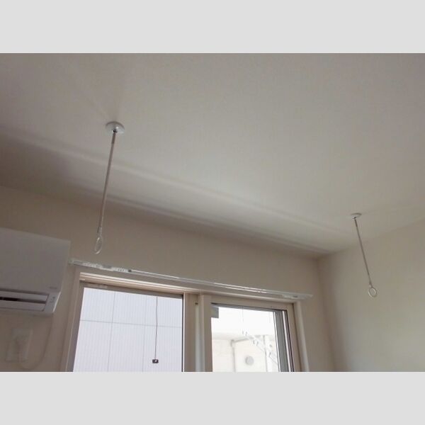 レーヴ・シャルマン102号室 室内物干し