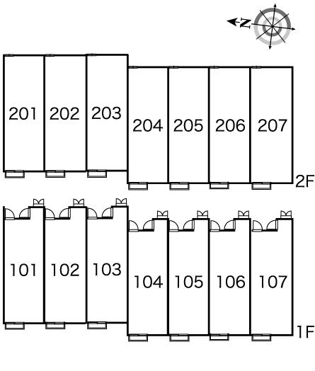 レオパレスＳＡＫＵＲＡ207号室 部屋その他