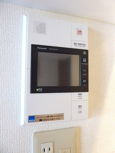 ライオンズステーションプラザ松戸2階 ＴＶモニタ付インターホン　※前回募集時2022年11月の写真