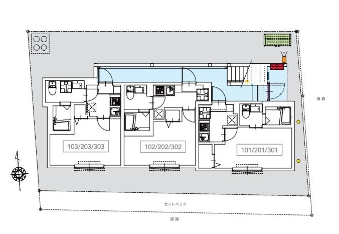 ＮＫクレール幕張2階 部屋その他