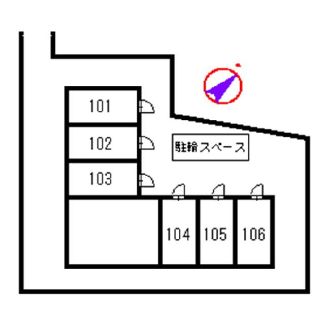 アムール Yuki203号室 部屋その他