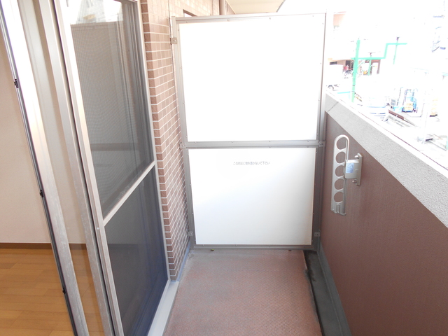 クロシェット綱島 広めのバルコニー