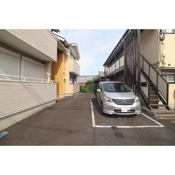 カサデフローレスB 駐車場