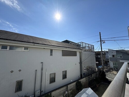 練馬区下石神井１丁目１５番戸建 バルコニーからの眺望　※前回募集時2024年2月撮影