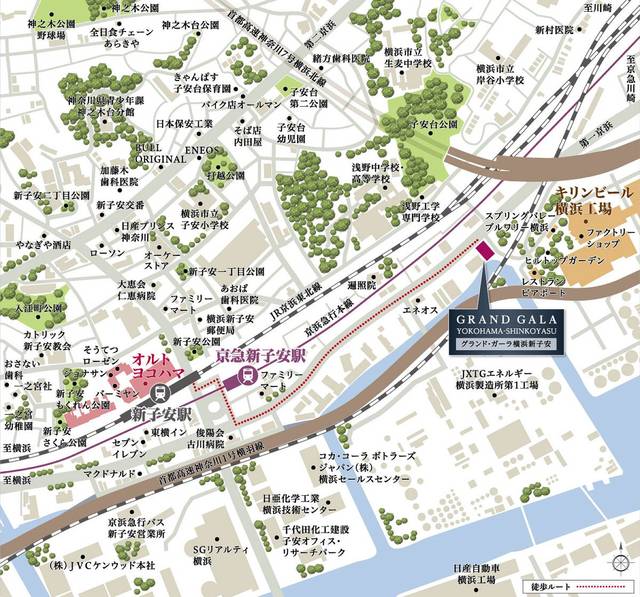グランド・ガーラ横浜新子安5階 null
