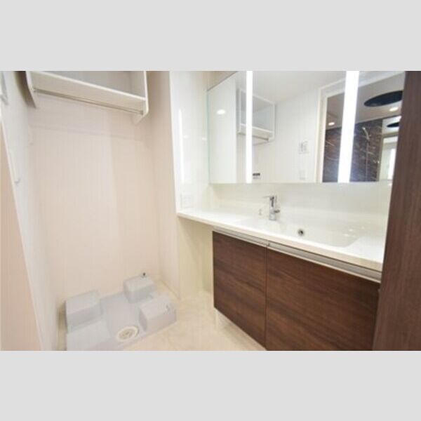 Same sky203号室 洗面所