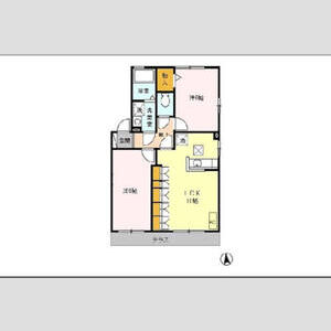 クレスト　ABA101号室 間取