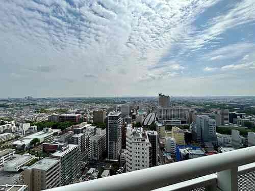 ライオンズステージ府中シティタワー30階 室内からの眺望