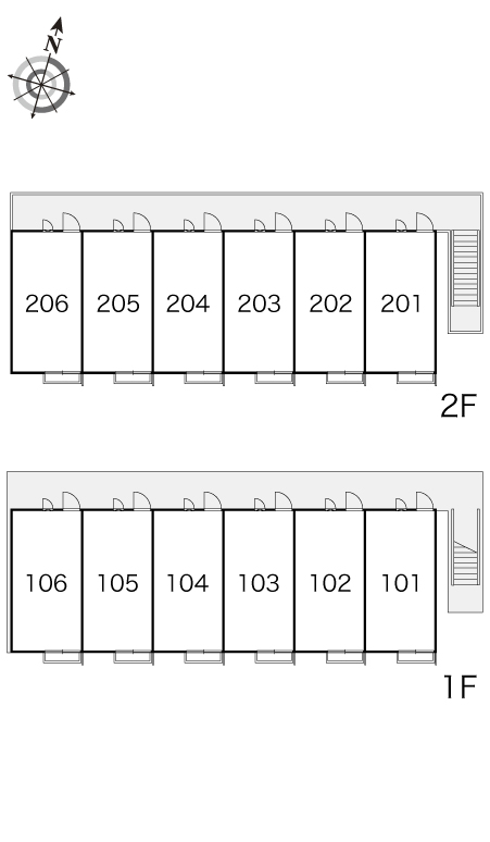 レオパレスシャルマン205号室 部屋その他
