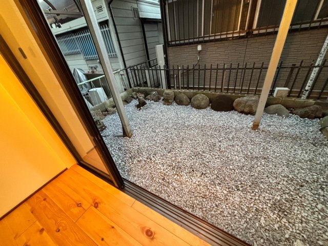 平塚カフェ風ヴィンテージHOUSE Ⅲ 縁側からのお庭