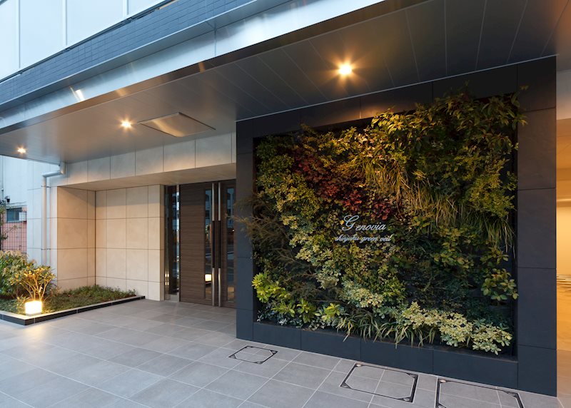 GENOVIA新宿green veil エントランス