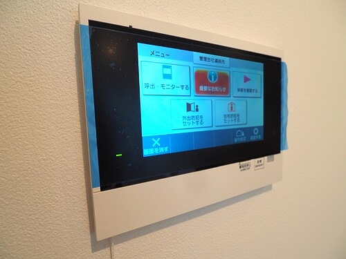 パークコート　ザ・三番町ハウス4階 モニタ付きインターホン