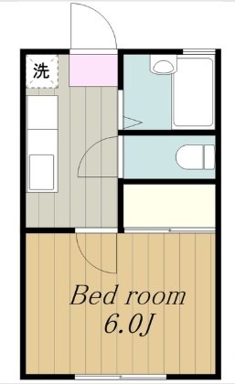 ハイツバンブーⅡ1階 間取