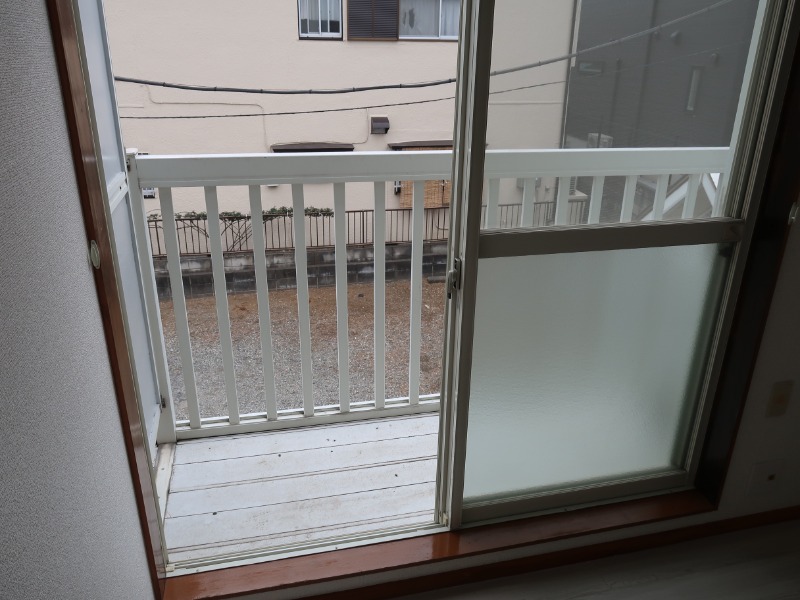 ハッピーハイツ2階 バルコニー