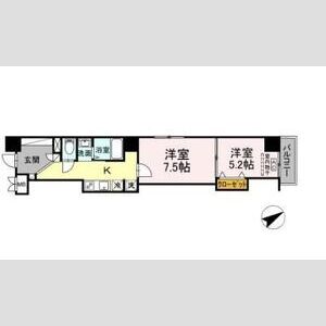 レジデンス大森302号室 間取