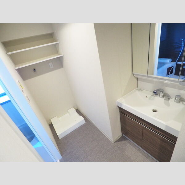 ベイサイドヒルズ関内702号室 洗髪洗面化粧台・室内洗濯機置き場