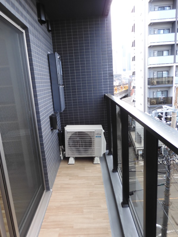 レアライズ新丸子Ⅱ バルコニー