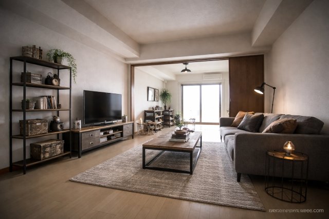 ＬＡ.　ＰＲＹＬＥ新横浜9階 ※家具小物含めイメージ図です