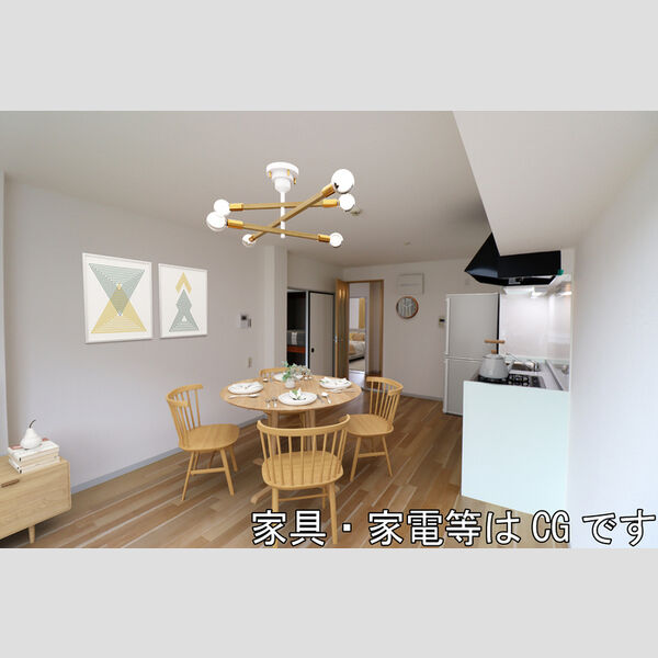 ビラ・ジュニペラス　A棟202号室 家具家電はCGです
