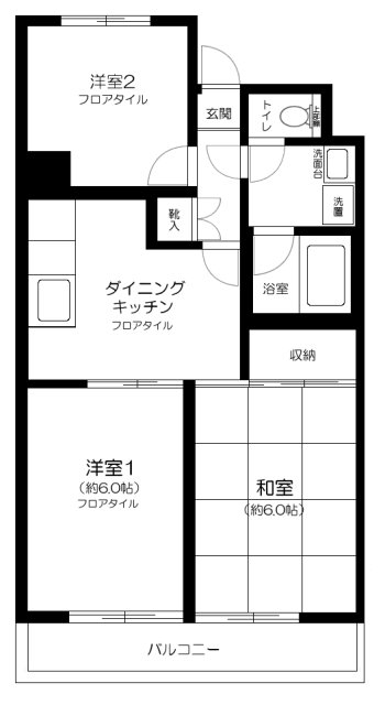 コーディアル久我山1階 間取