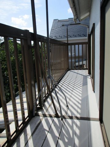 緑区大椎町　白鳥戸建 2階ベランダ