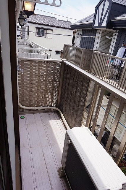 ローズアパート(Q-038D) バルコニー