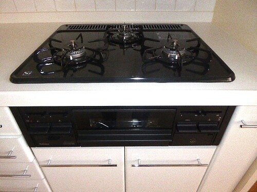 グローリオ品川シーサイド ガスコンロ　※2021年11月撮影