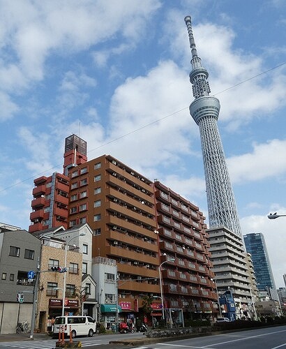 ヴェラハイツ吾妻橋 建物外観（別角度）