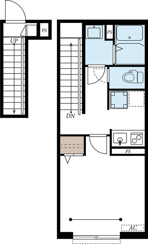 ヴィラ都立家政2階 部屋その他