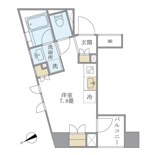 Ｂｒｉｌｌｉａ　ｉｓｔ　銀座東6階 間取