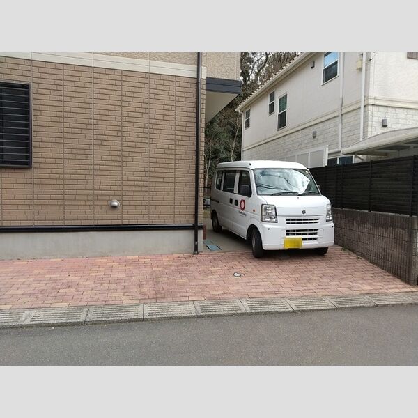佐倉市上座貸家 駐車場