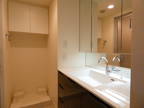 グランアルト中野 洗濯機置場　※2026年2月撮影