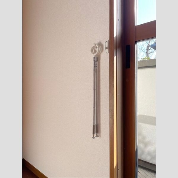 プリズムパーク　AB棟B101号室 室内物干