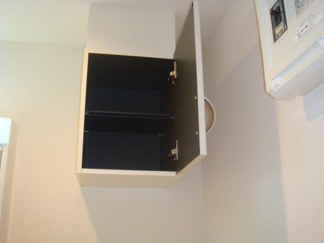 レ・セーナ202号室 脱衣場棚