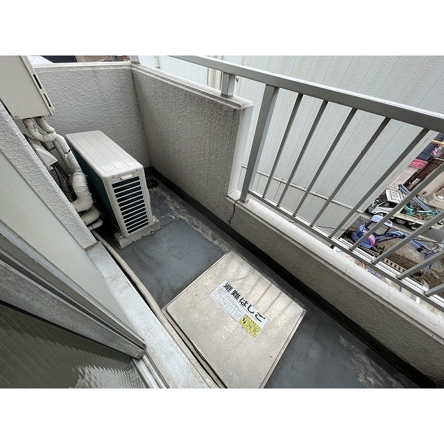 アムス堀ノ内Ａ棟0503号室 バルコニー