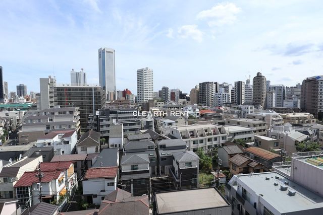 パレステュディオ新宿パークサイド10階 上層階ならではの開放感ある眺望