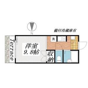 キュービック湘南　壱番館0103号室 間取