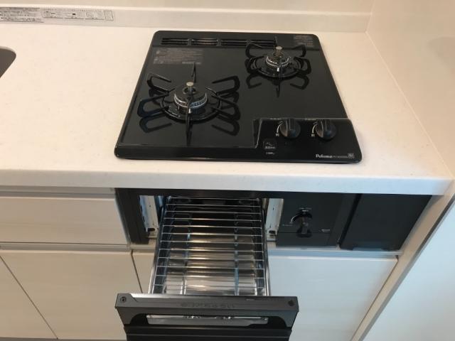 メゾン　ド　マロン101号室 二口ガスコンロ