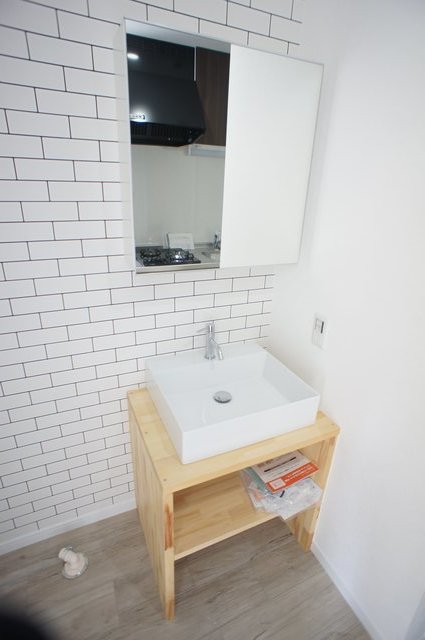 フォースダウン0109号室 コンパクトで使いやすい洗面所