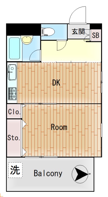 コスタ岸根公園Ⅰ2階 間取
