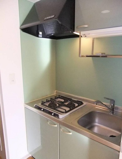 ガラ・ステージ麻布十番 コンパクトなキッチンで掃除もラクラク