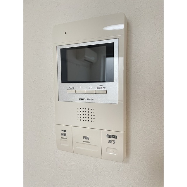 コーラルレジデンス東京201号室 オートロック連動モニター付きインターフォン