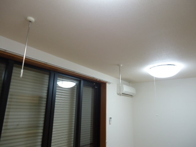 グレース渚 室内物干し