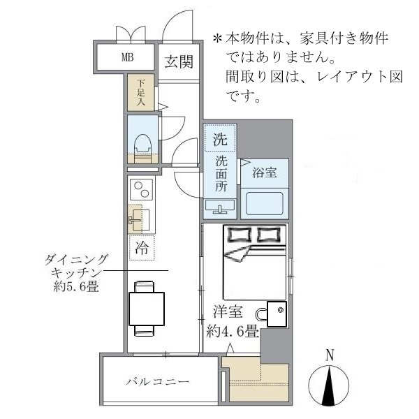 シティフォレスト森下1階 リビング