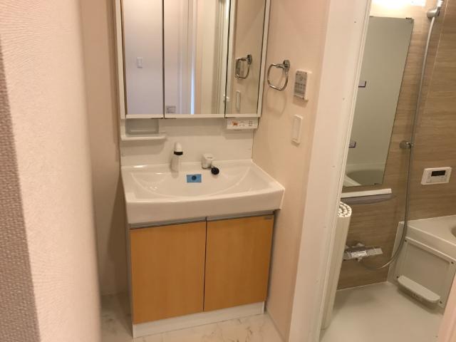 宗吾3丁目　アパートⅢ期新築工事201号室 洗髪洗面化粧台（イメージ）