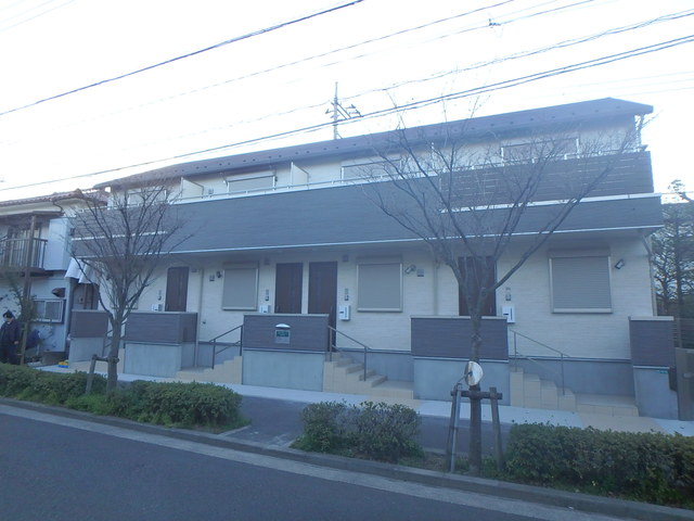 ベルサローク東葛西B号室 モノトーンでお洒落な外観