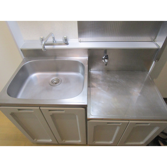 ひかりコーポ小日向201号室 ガスコンロ設置可