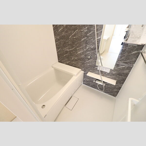 サンモール　クレスト202号室 バス(建築中)